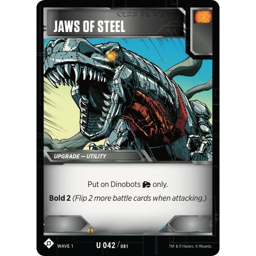 Image for Jaws of Steel (42) (TRW1) - Transformers TCG
