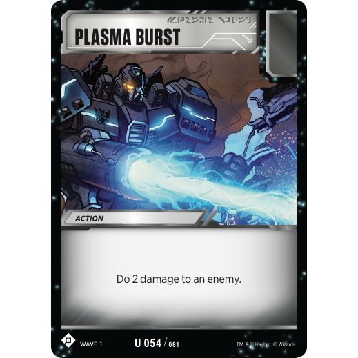 Image for Plasma Burst (54) (TRW1) - Transformers TCG