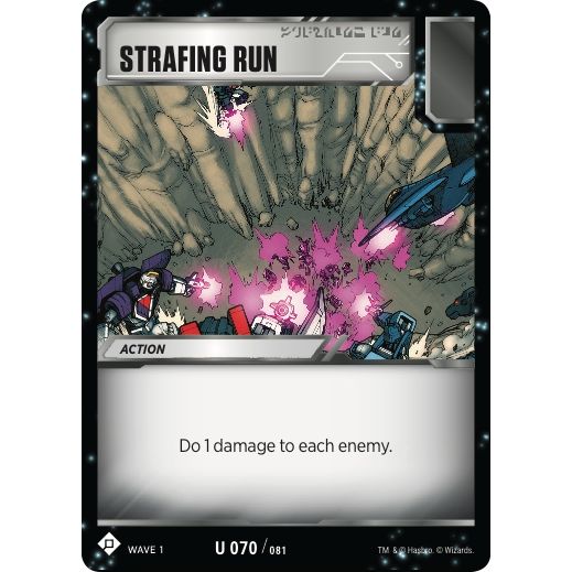 Image for Strafing Run (70) (TRW1) - Transformers TCG