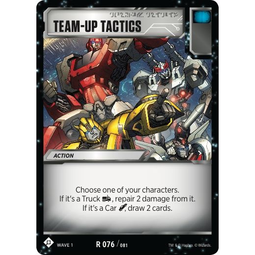 Image for Team-Up Tactics (76) (TRW1) - Transformers TCG