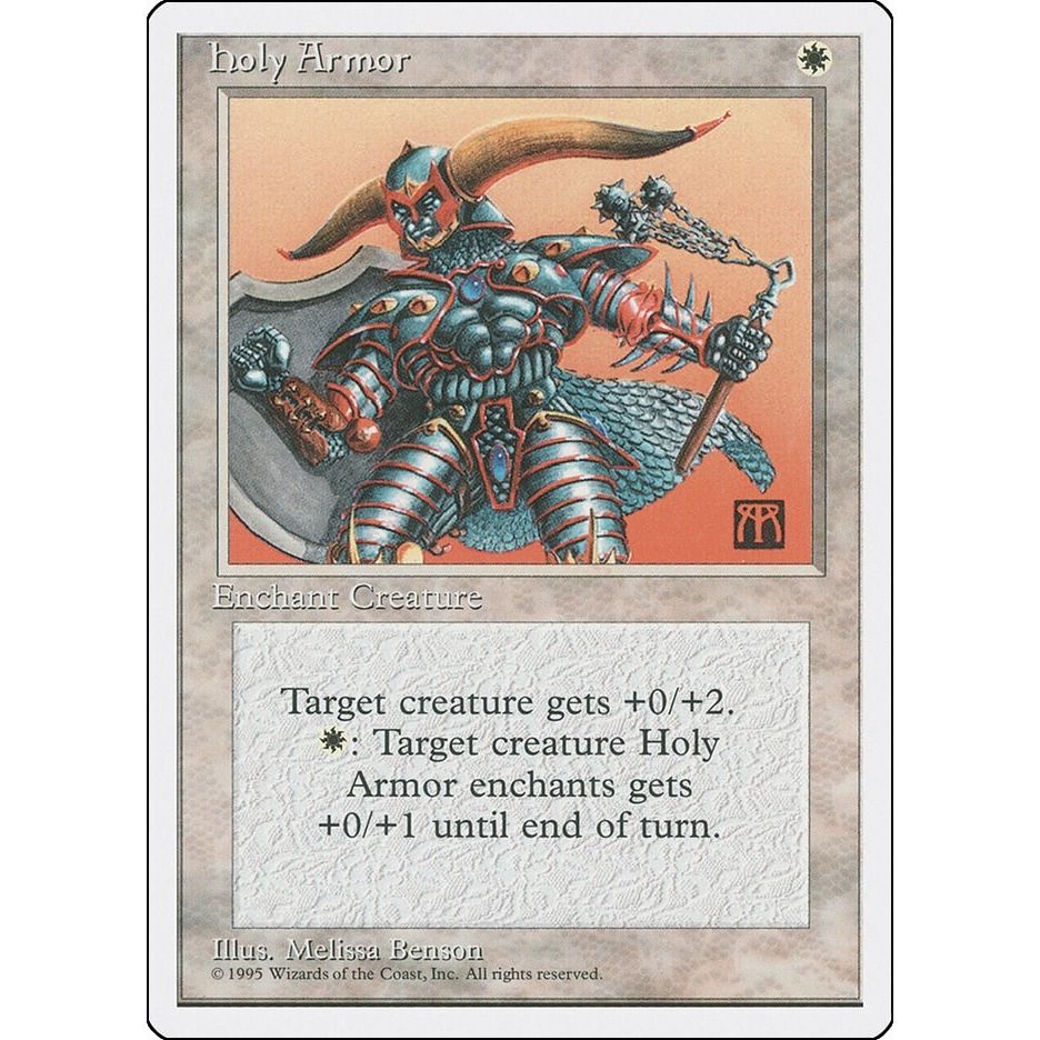 Image for Holy Armor (4ED) - Magic: The Gathering