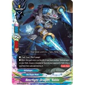 Image for Seerfight Dragon, Sable (S-BT02/0045EN) (S-BT02) - Future Card BuddyFight