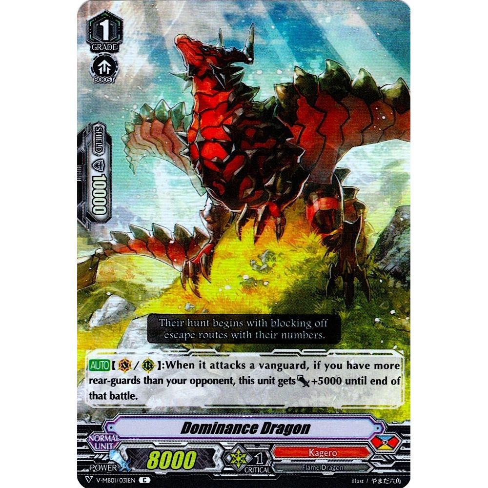 Image for Dominance Dragon (V-MB01/031EN) (V-MB01) - Cardfight Vanguard