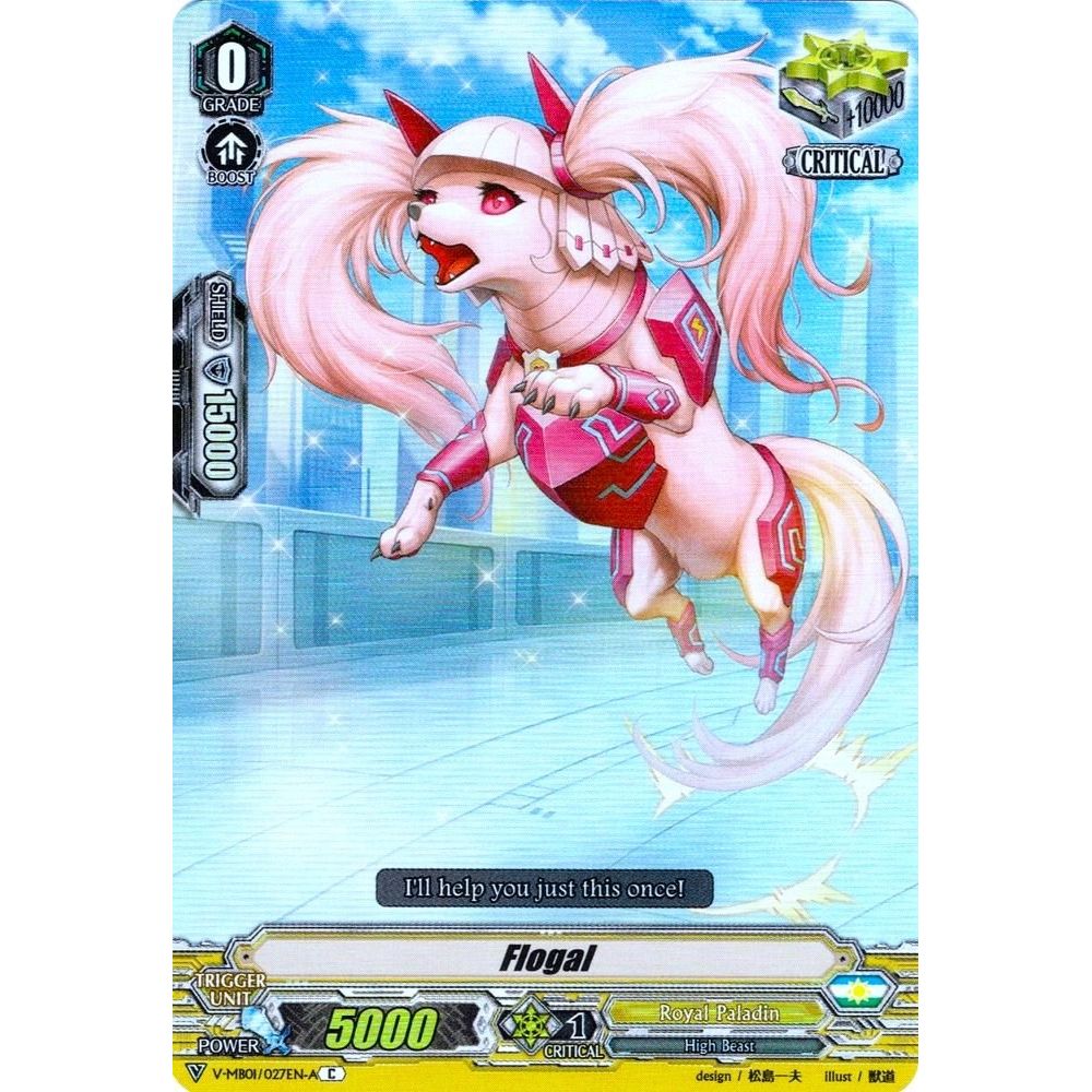 Image for Flogal (Parallel Foil) (V-MB01/027EN-A) (V-MB01) - Cardfight Vanguard