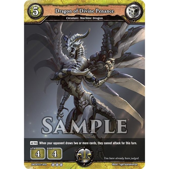 Image for Dragon of Divine Penance (DB-BT05/004) (BP05) - Dragoborne