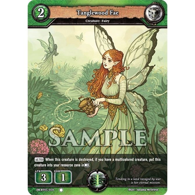 Image for Tanglewood Fae (DB-BT05/028) (BP05) - Dragoborne