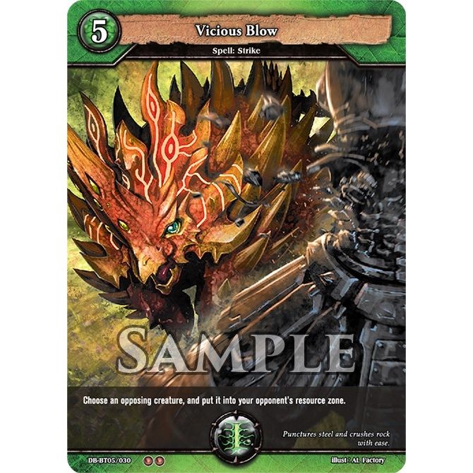 Image for Vicious Blow (DB-BT05/030) (BP05) - Dragoborne