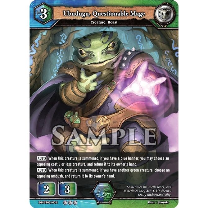 Image for Ubudugu, Questionable Mage (DB-BT05/036) (BP05) - Dragoborne