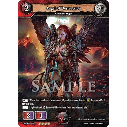Image for Angel of Destruction (DB-BT05/050) (BP05) - Dragoborne