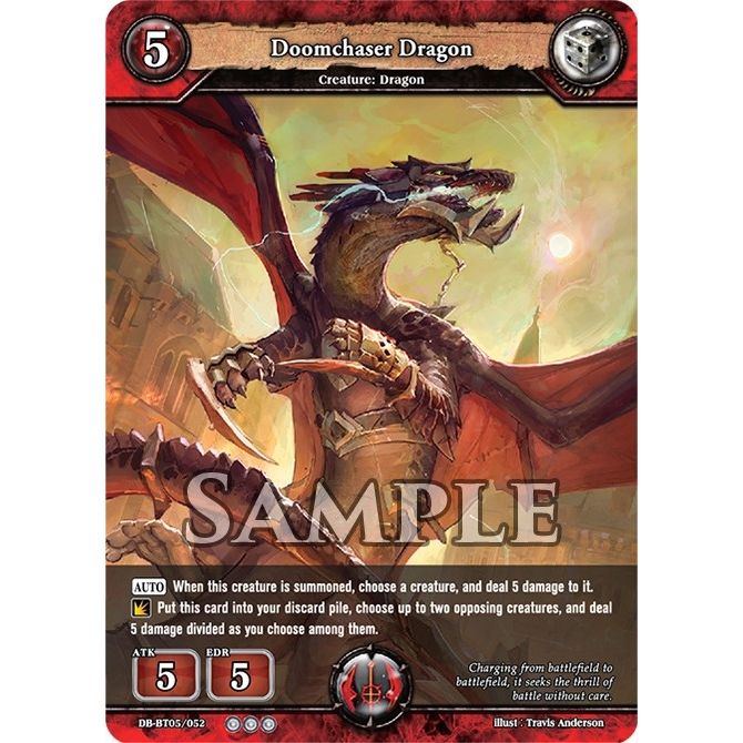 Image for Doomchaser Dragon (DB-BT05/052) (BP05) - Dragoborne
