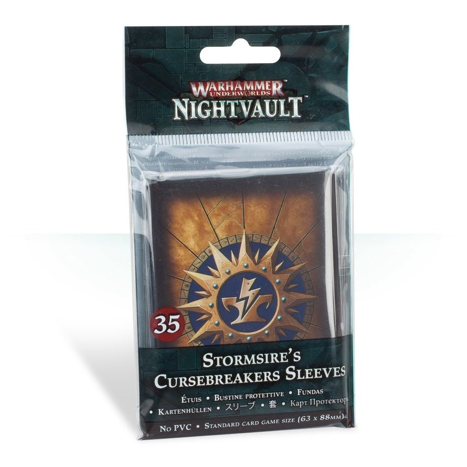 Image for Warhammer: Underworlds - Nightvault: Stormsire's Cursebreakers Sleeves (35-Pack) - Warhammer Game Accessories