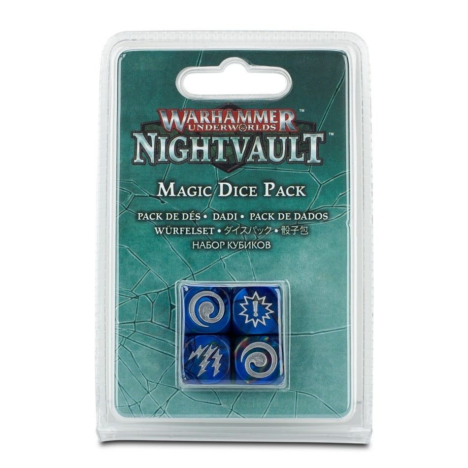 Image for Warhammer: Underworlds - Nightvault: Magic Dice Pack (8-Pack) - Warhammer Game Accessories