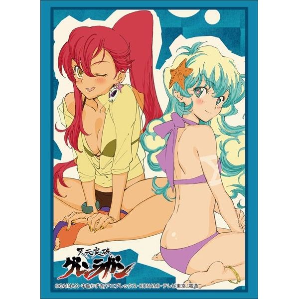 Image for Bushiroad Sleeve Collection HG Vol.1731: Gurren Lagann - Yoko & Nia (60-Pack) - Card Sleeves
