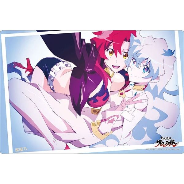 Image for Bushiroad Rubber Mat Collection Vol.207: Gurren Lagann - Yoko & Nia - Playmats