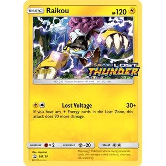 Image for Raikou - SM150 (Prerelease) (Staff) (SM150) (SMP) - Pokemon