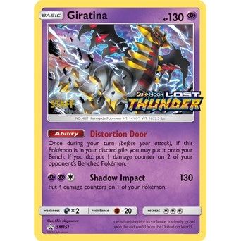 Image for Giratina - SM151 (Prerelease) [Staff] (SM151) (SMP) - Pokemon