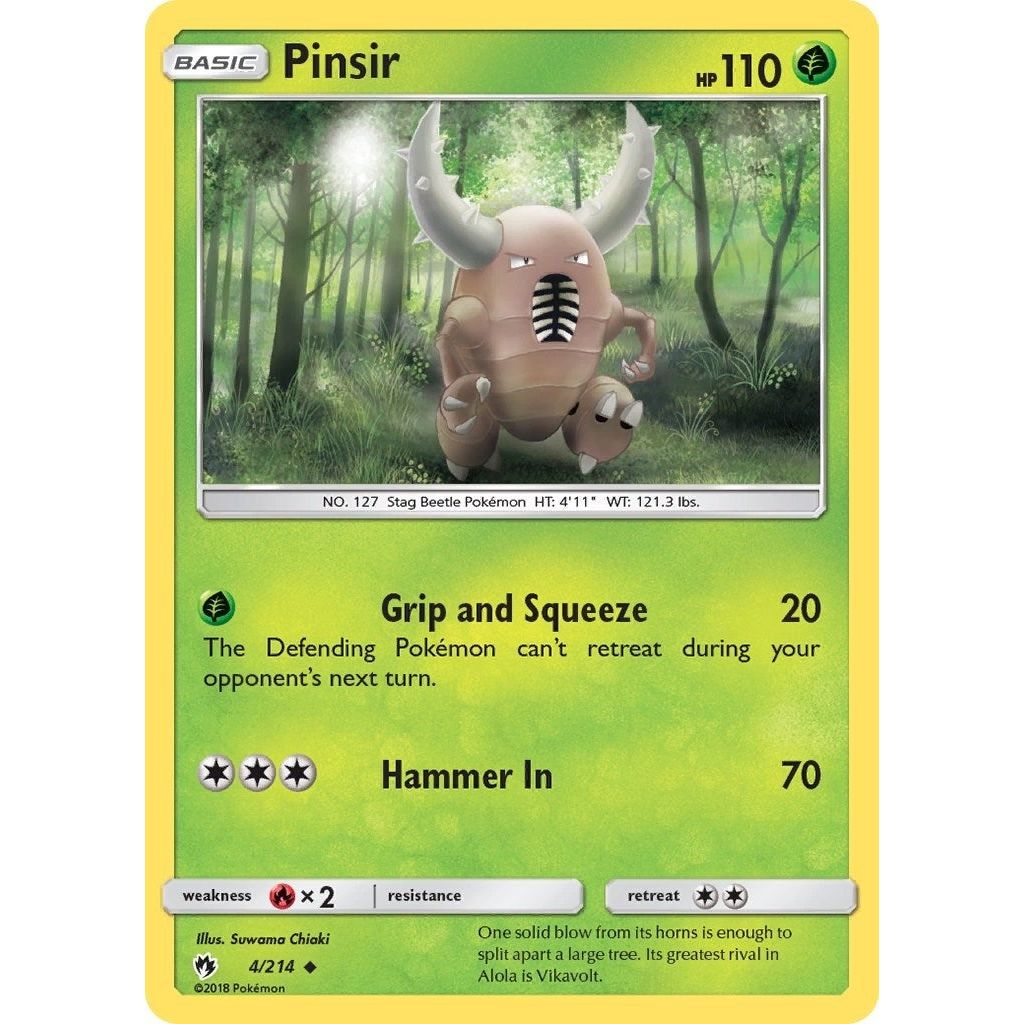 Image for Pinsir (4/214) (SM8) - Pokemon