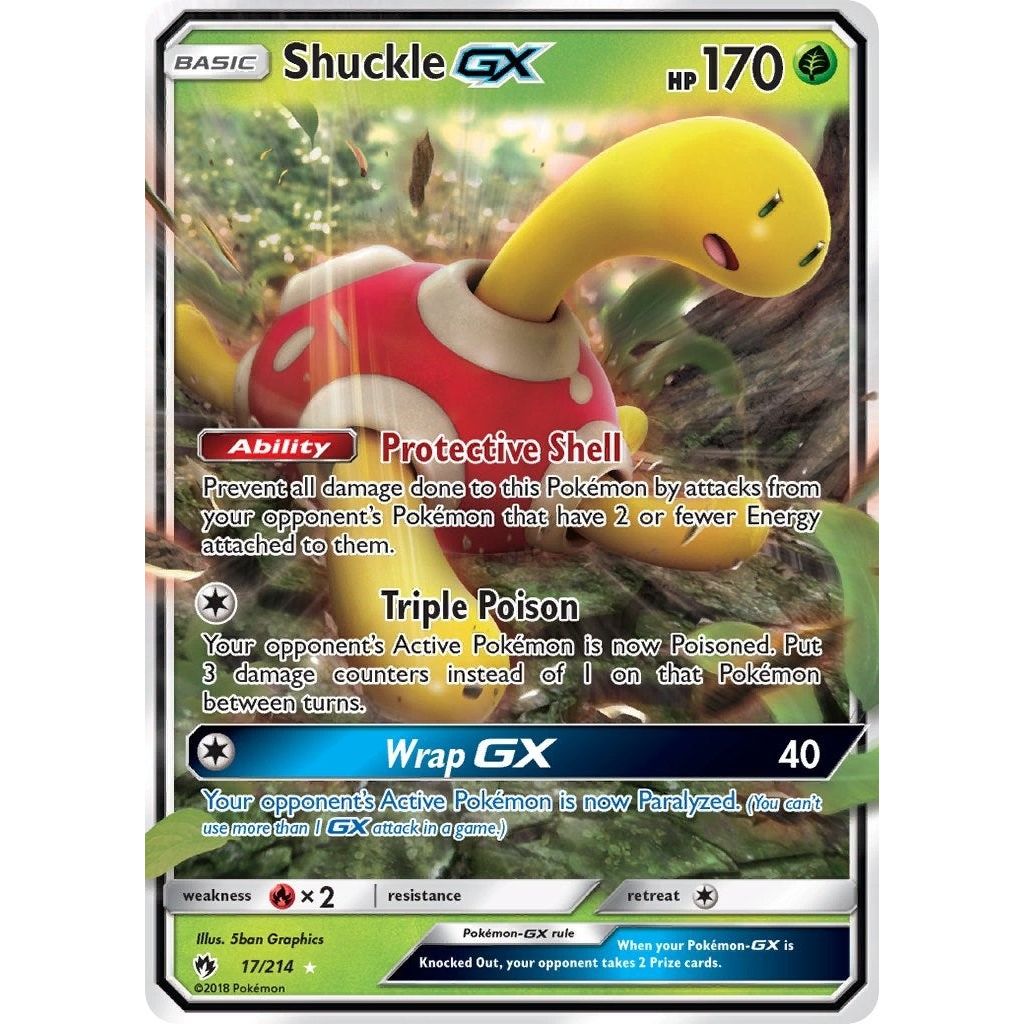 Image for Shuckle GX (17/214) (SM8) - Pokemon