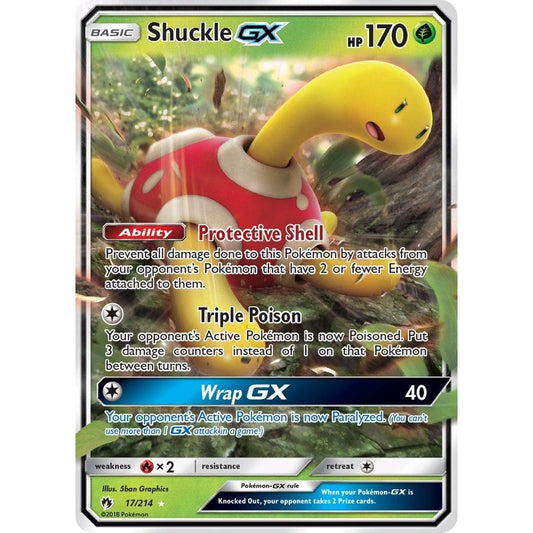 Image for Shuckle GX (17/214) (SM8) - Pokemon