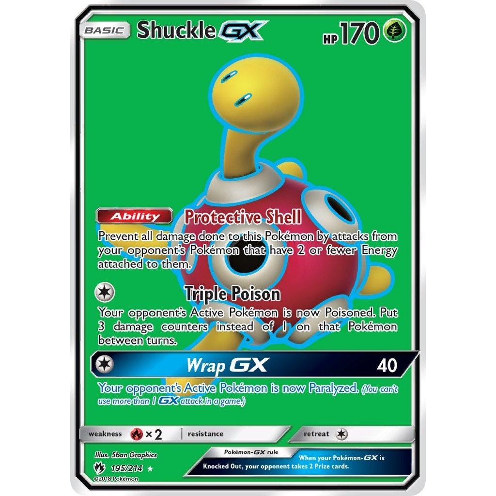 Image for Shuckle GX (Full Art) (195/214) (SM8) - Pokemon