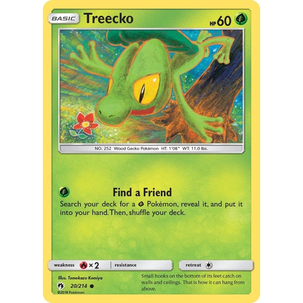 Image for Treecko (20/214) (SM8) - Pokemon