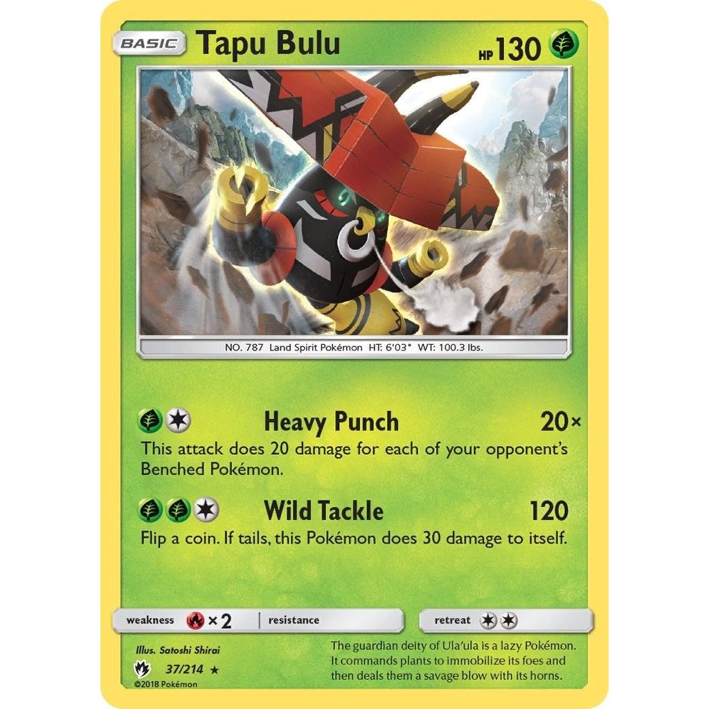 Image for Tapu Bulu (37/214) (SM8) - Pokemon