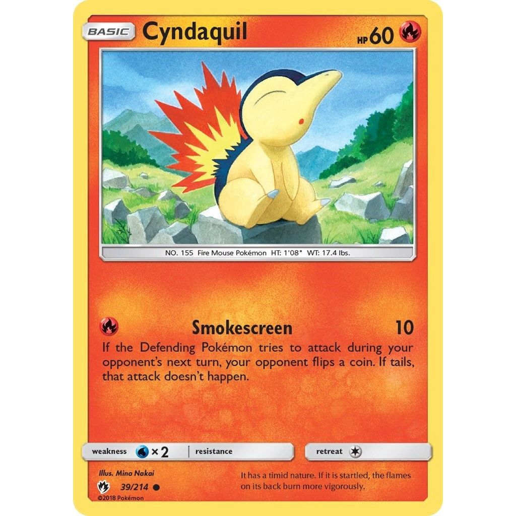 Image for Cyndaquil (39) (39/214) (SM8) - Pokemon