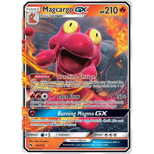 Image for Magcargo GX (44/214) (SM8) - Pokemon