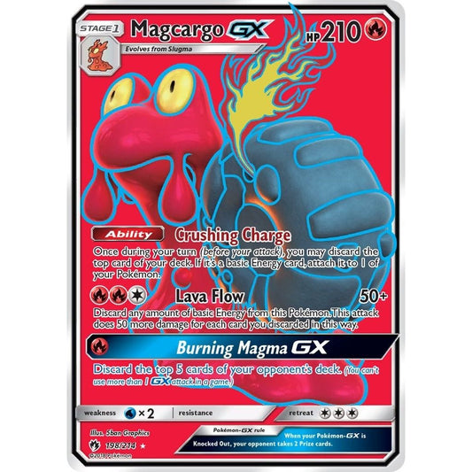 Image for Magcargo GX (Full Art) (198/214) (SM8) - Pokemon