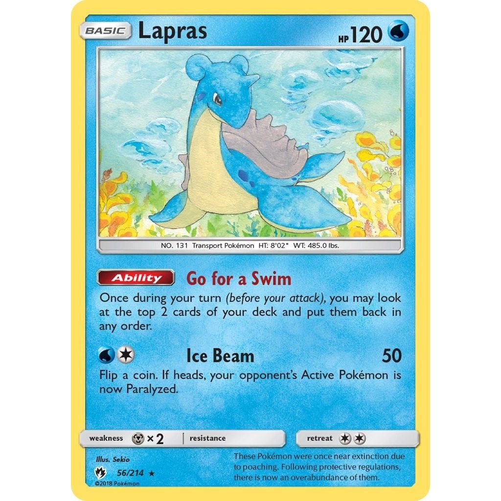 Image for Lapras (56/214) (SM8) - Pokemon