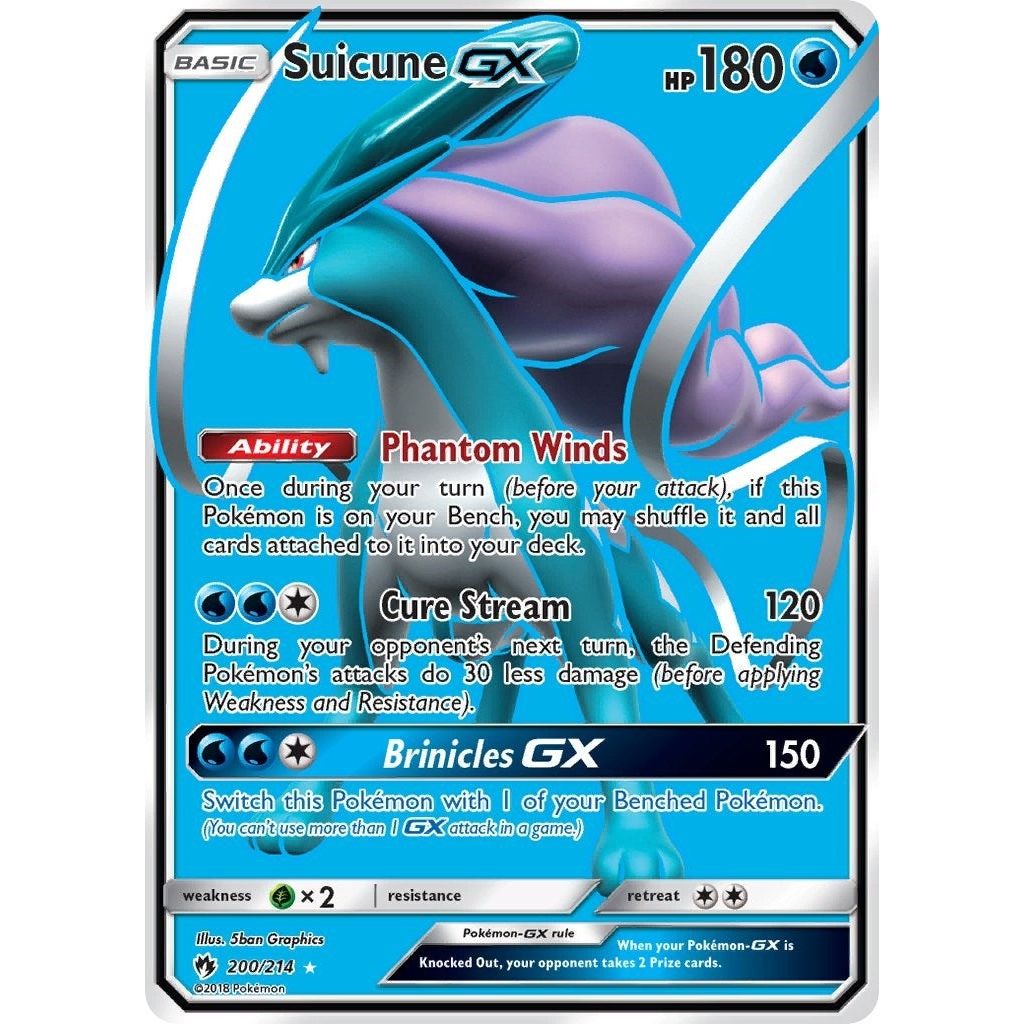 Image for Suicune GX (Full Art) (200/214) (SM8) - Pokemon