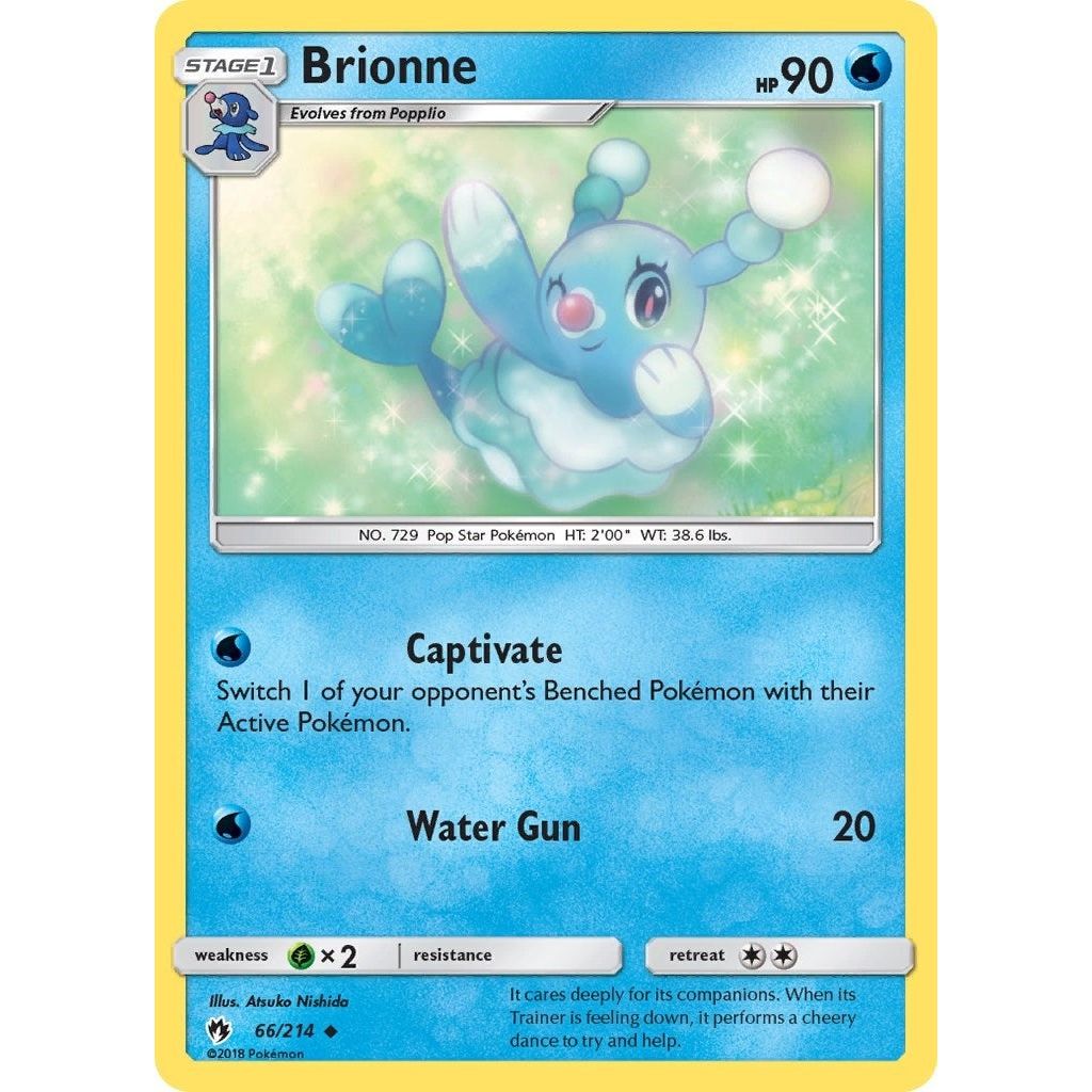 Image for Brionne (66/214) (SM8) - Pokemon