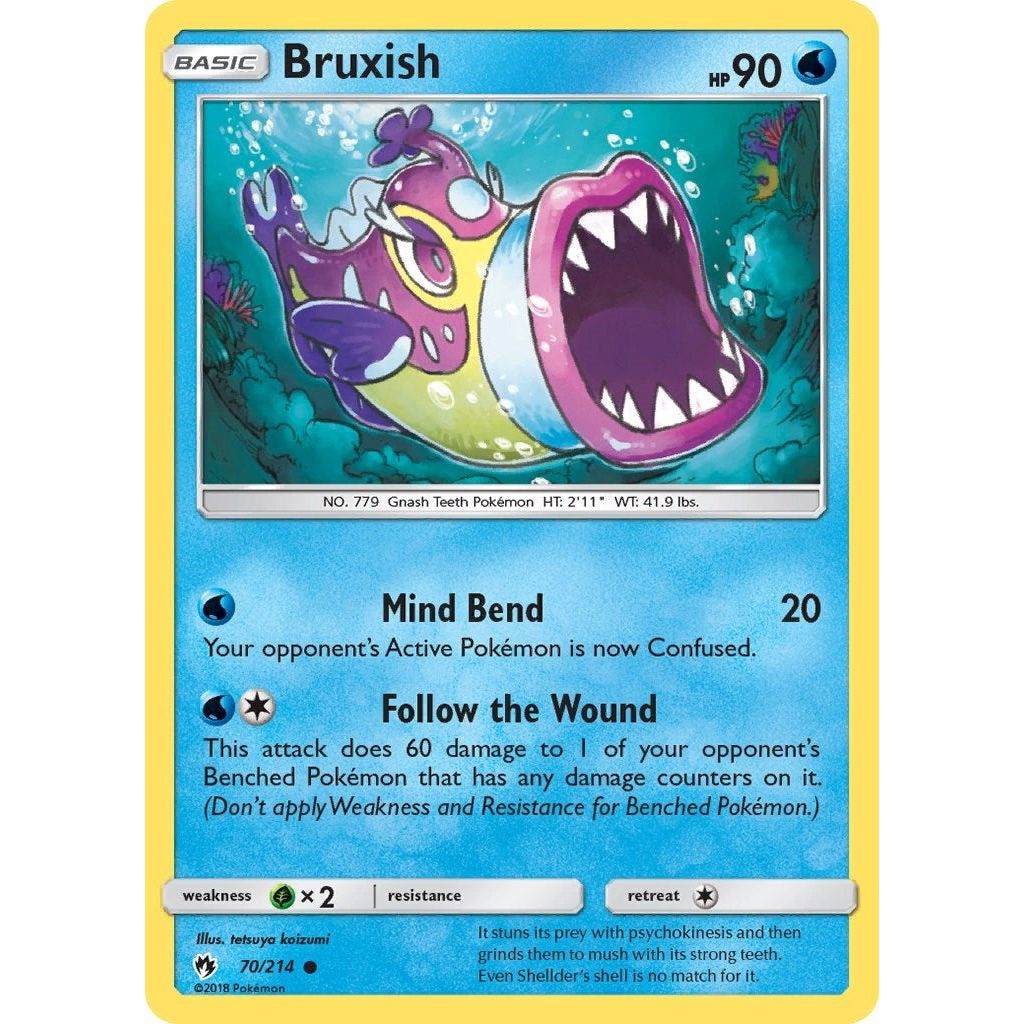 Image for Bruxish (70/214) (SM8) - Pokemon
