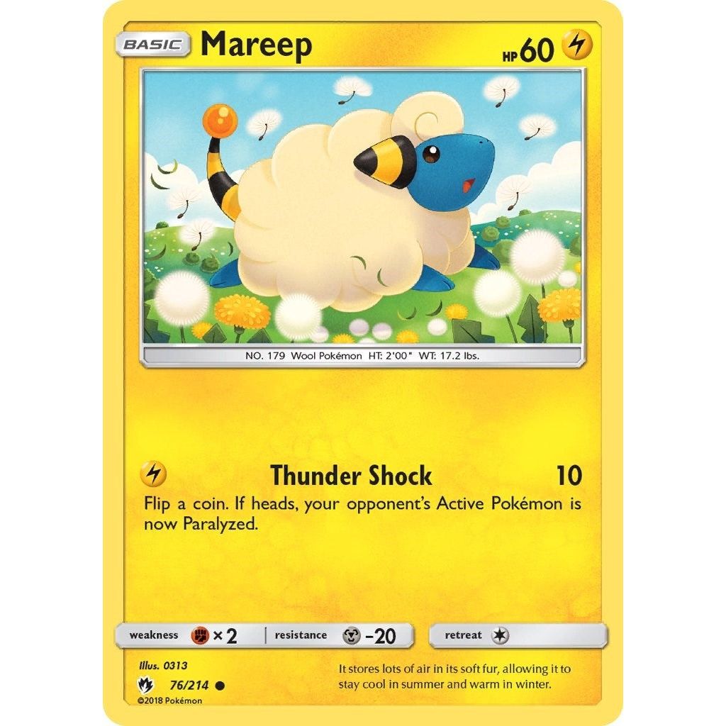 Image for Mareep (76) (76/214) (SM8) - Pokemon