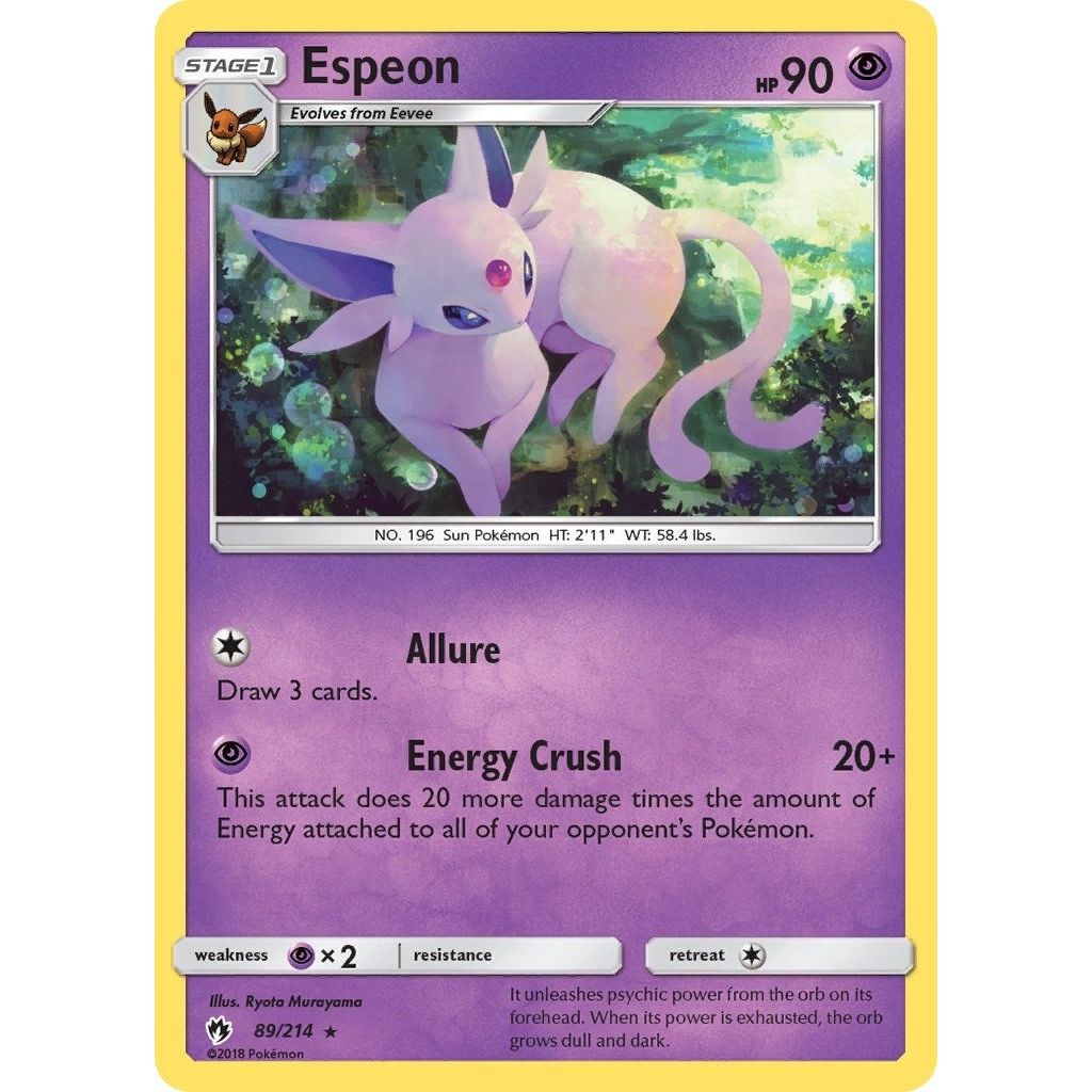 Image for Espeon (89/214) (SM8) - Pokemon