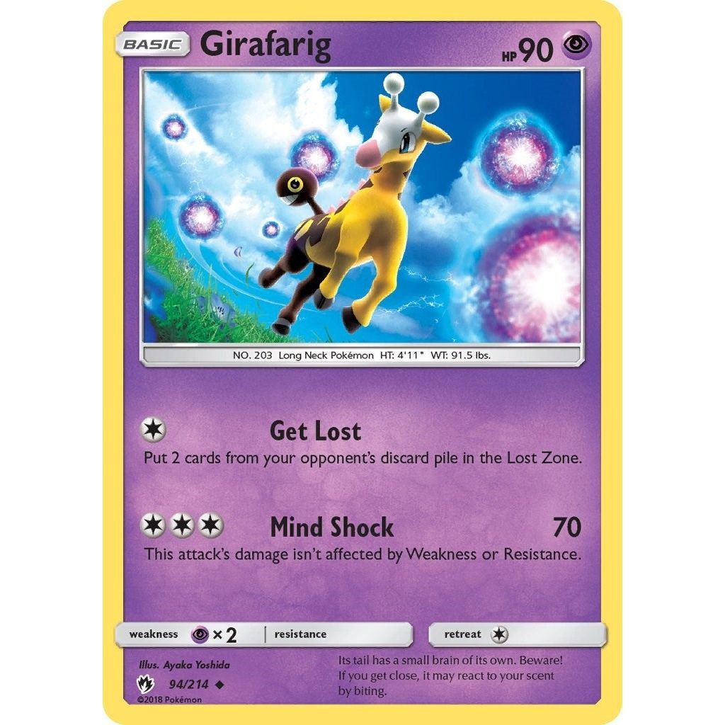 Image for Girafarig (94/214) (SM8) - Pokemon