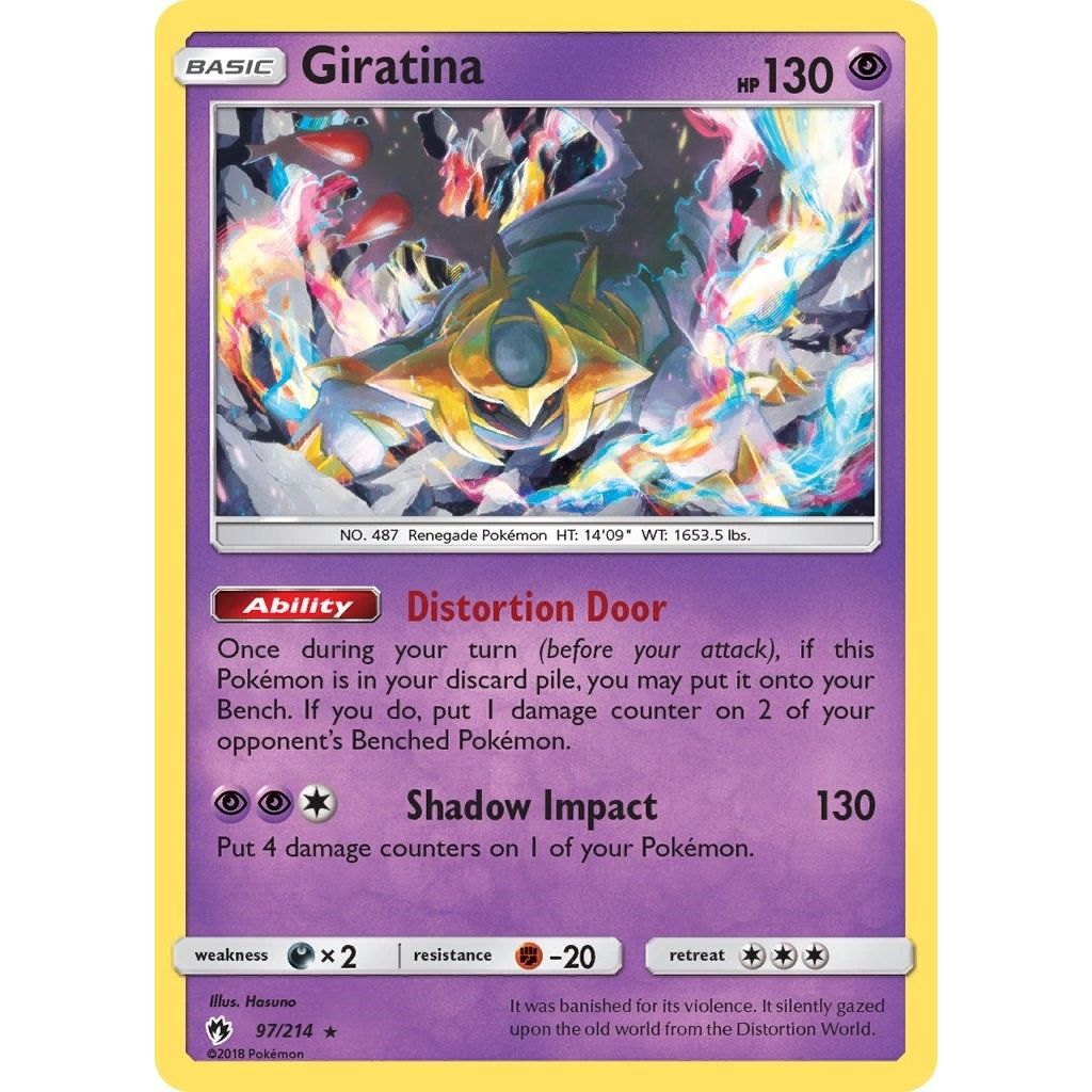 Image for Giratina (97/214) (SM8) - Pokemon