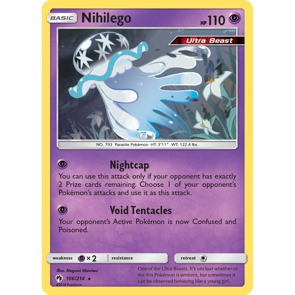 Image for Nihilego (106/214) (SM8) - Pokemon