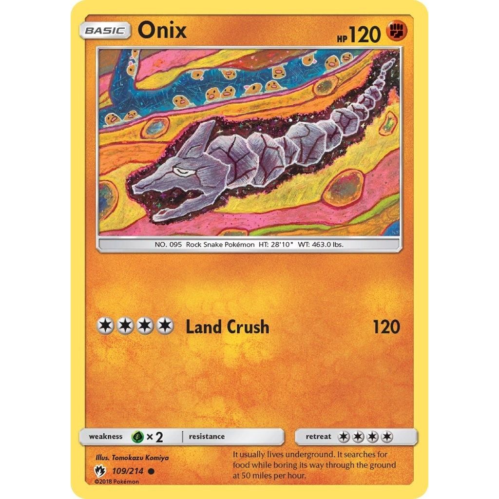 Image for Onix (109/214) (SM8) - Pokemon