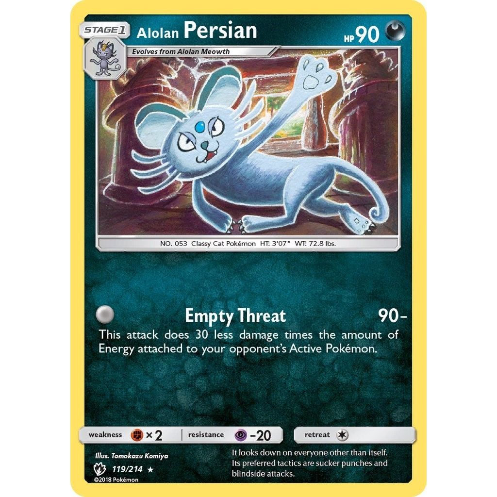 Image for Alolan Persian (119/214) (SM8) - Pokemon
