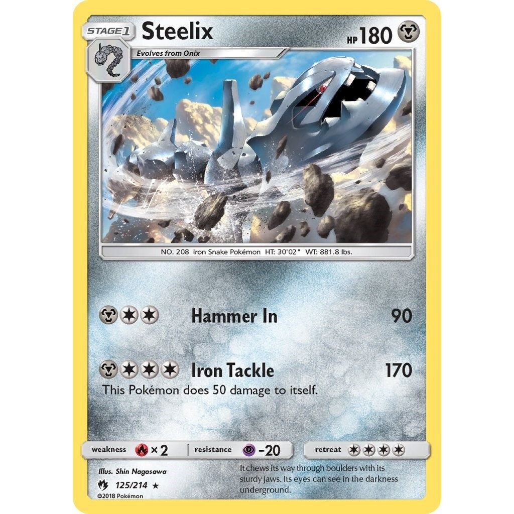 Image for Steelix (125/214) (SM8) - Pokemon