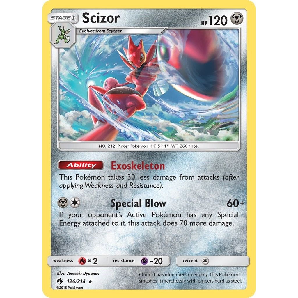 Image for Scizor (126/214) (SM8) - Pokemon