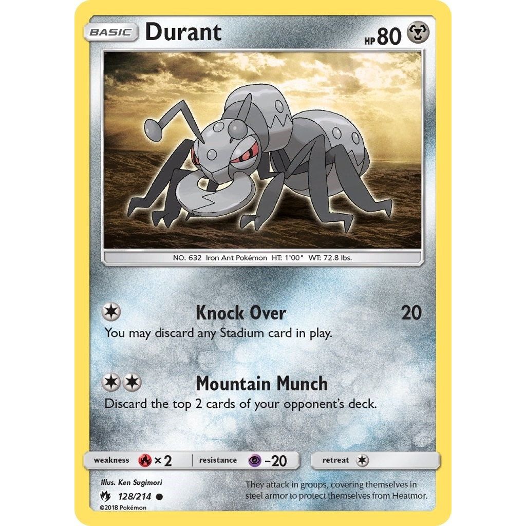 Image for Durant (128/214) (SM8) - Pokemon