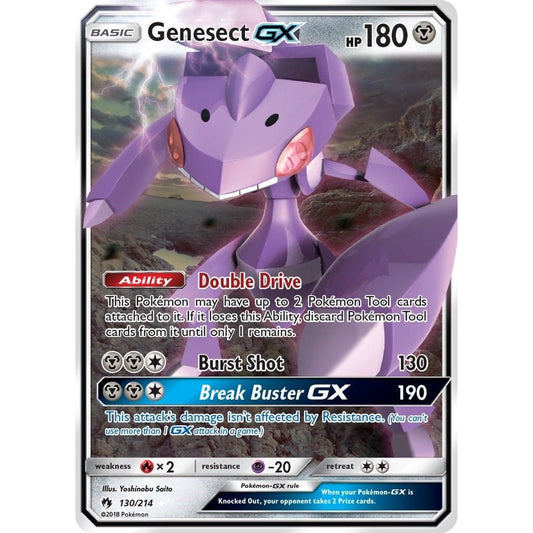 Image for Genesect GX (130/214) (SM8) - Pokemon