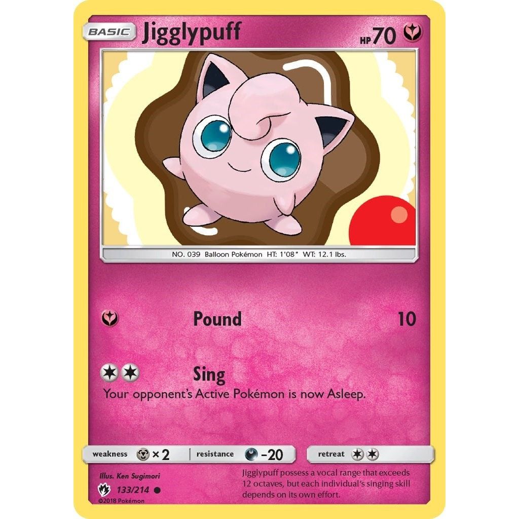 Image for Jigglypuff (133/214) (SM8) - Pokemon