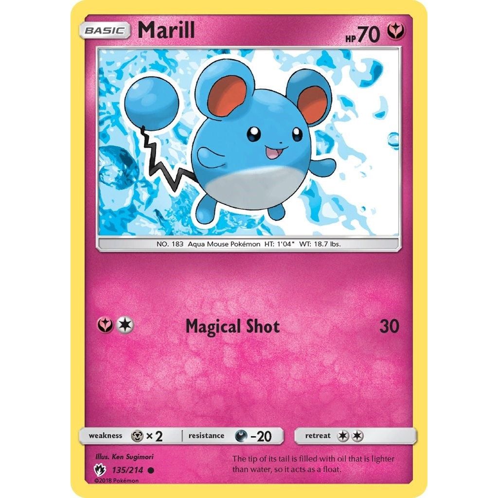 Image for Marill (135/214) (SM8) - Pokemon