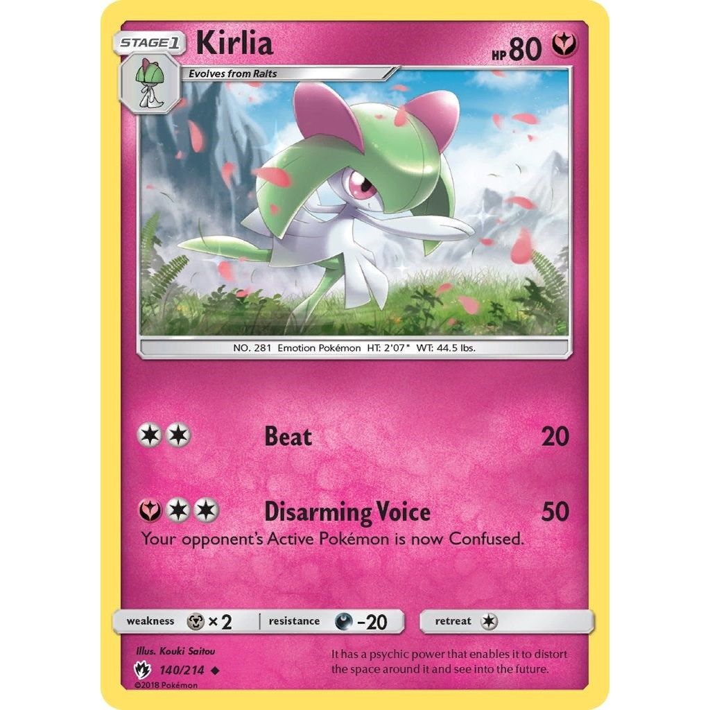 Image for Kirlia (140/214) (SM8) - Pokemon
