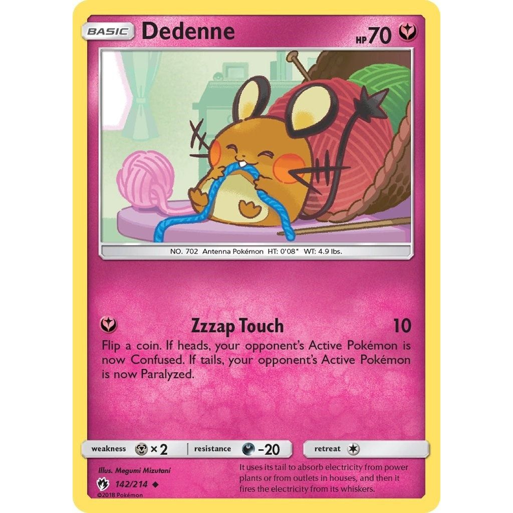Image for Dedenne (142) (142/214) (SM8) - Pokemon