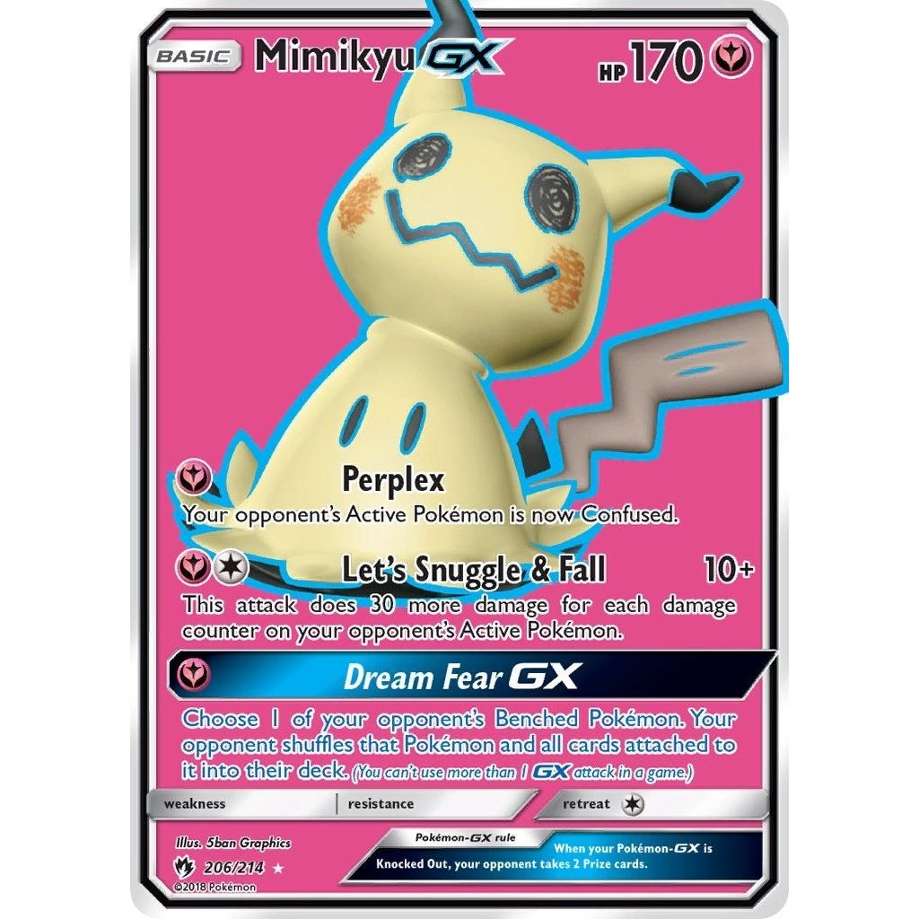 Image for Mimikyu GX (Full Art) (206/214) (SM8) - Pokemon