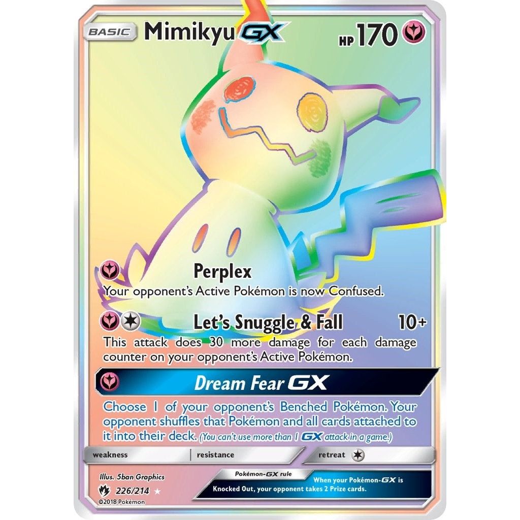 Image for Mimikyu GX (Secret) (226/214) (SM8) - Pokemon